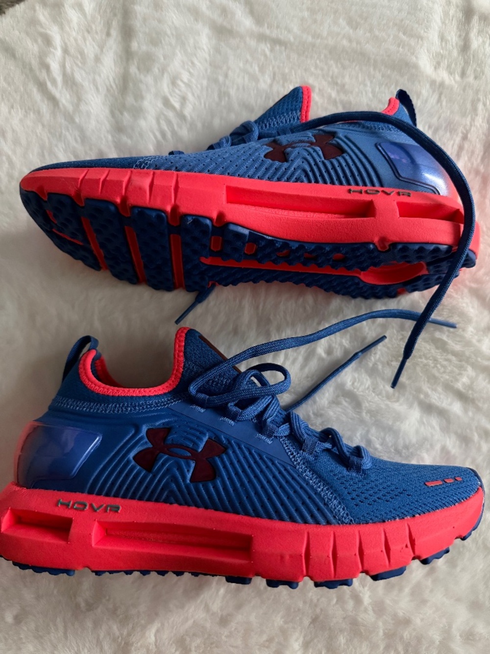 Under Armour Women's UA HOVR Phantom SE Royal Blue Athletic Trainer Shoes Size 8